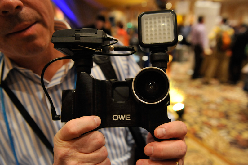 Illustration for article titled The Mutant Camcorder Rigs That Stormed CES
